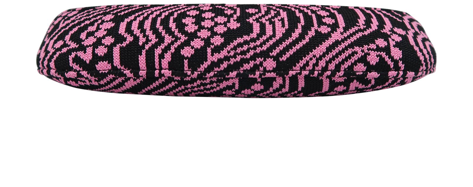 Cleo Jacquard, &pound;1,100, Handbags, Black/Pink, Nylon (Polymer), Top view